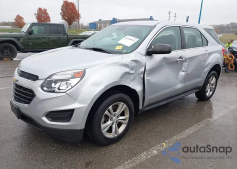 2016 Chevrolet Equinox Ls z USA, uszkodzony, nr VIN 2GNALBEK4G6205797